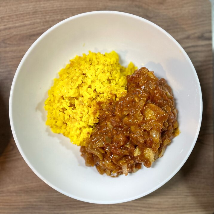 トマト缶で作る、スパイスカレー！